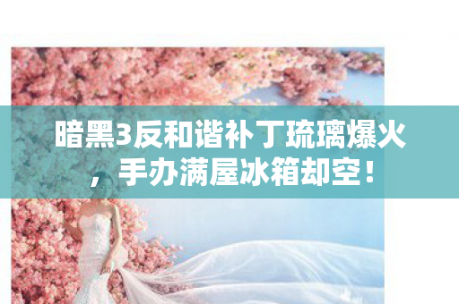 暗黑3反和谐补丁琉璃爆火，手办满屋冰箱却空！