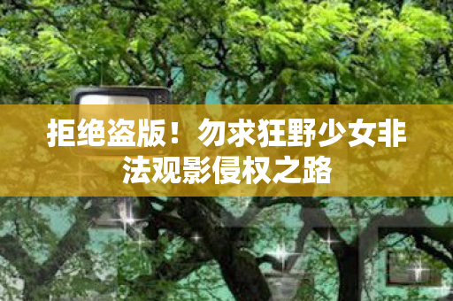 拒绝盗版!勿求狂野少女非法观影侵权之路 拒绝盗版!勿求狂野少女非法观影侵权之路