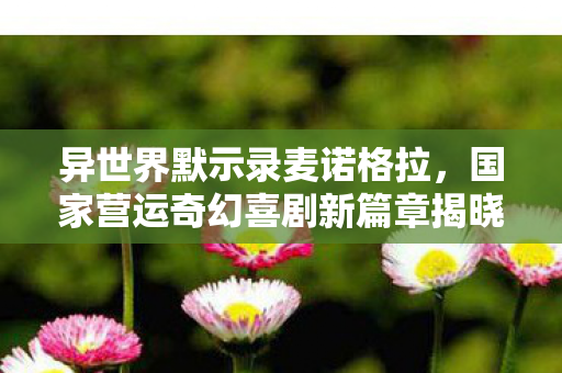 异世界默示录麦诺格拉，国家营运奇幻喜剧新篇章揭晓，PV震撼公开！