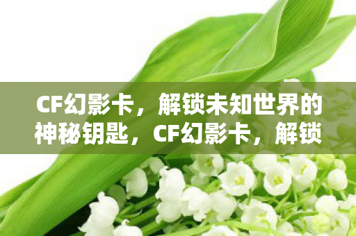 CF幻影卡，解锁未知世界的神秘钥匙，CF幻影卡，解锁未知世界的神秘钥匙