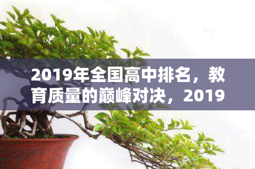 2019年全国高中排名图片