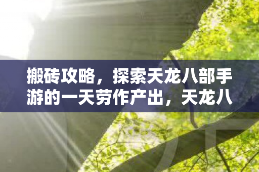 搬砖攻略，探索天龙八部手游的一天劳作产出，天龙八部手游搬砖攻略，一天劳作产出全解析