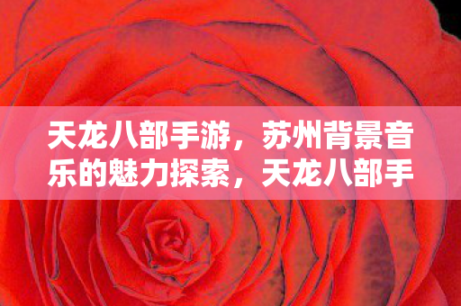 天龙八部手游，苏州背景音乐的魅力探索，天龙八部手游苏州背景音乐，探索古典与现代融合的奇妙魅力