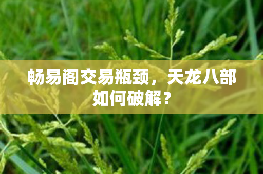 天龙八部如何破解图片