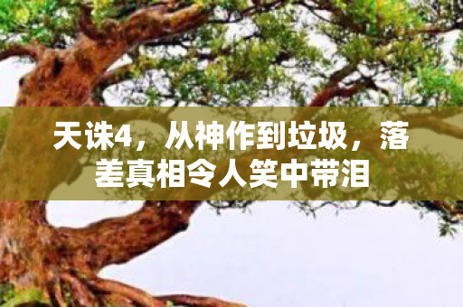 天诛4,从神作到垃圾,落差真相令人笑中带泪 天诛4,从神作到垃圾,落差真相令人笑中带泪
