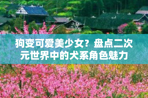 狗变可爱美少女？盘点二次元世界中的犬系角色魅力