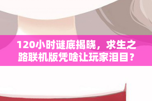 120小时谜底揭晓,求生之路联机版凭啥让玩家泪目? 120小时谜底揭晓,求生之路联机版凭啥让玩家泪目?