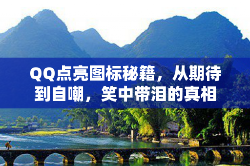 QQ点亮图标秘籍,从期待到自嘲,笑中带泪的真相 QQ点亮图标秘籍,从期待到自嘲,笑中带泪的真相