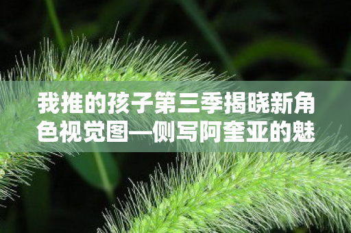 我推的孩子第三季揭晓新角色视觉图—侧写阿奎亚的魅力瞬间