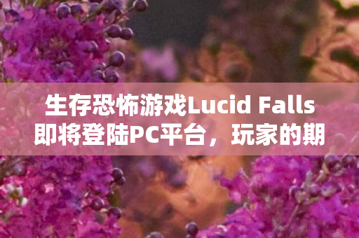 生存恐怖游戏Lucid Falls即将登陆PC平台，玩家的期待与游戏的新篇章