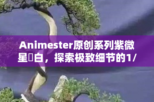 Animester原创系列紫微星・白，探索极致细节的1/12比例组装模型