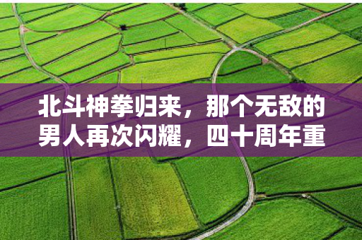 北斗神拳归来，那个无敌的男人再次闪耀，四十周年重制版震撼登场！