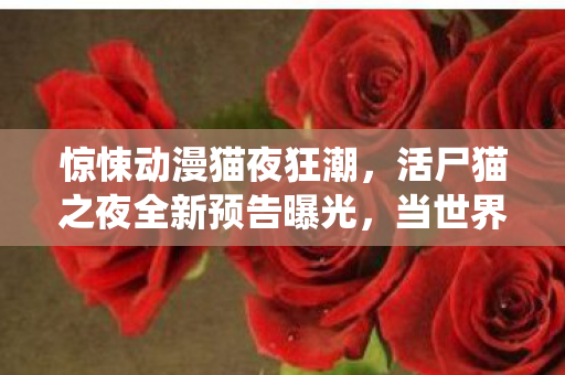 惊悚动漫猫夜狂潮，活尸猫之夜全新预告曝光，当世界被猫族统治的惊悚时刻！