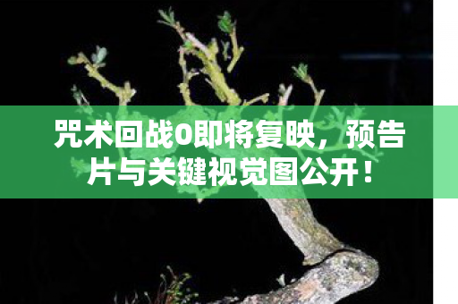 咒术回战0即将复映，预告片与关键视觉图公开！