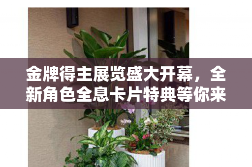 金牌得主展览盛大开幕，全新角色全息卡片特典等你来拿！