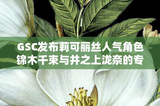 GSC发布莉可丽丝人气角色锦木千束与井之上泷奈的专属玩偶娃娃
