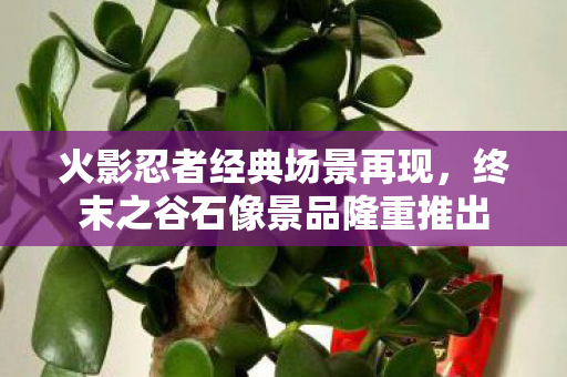 火影忍者经典场景再现，终末之谷石像景品隆重推出