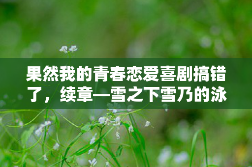 果然我的青春恋爱喜剧搞错了，续章—雪之下雪乃的泳装风采