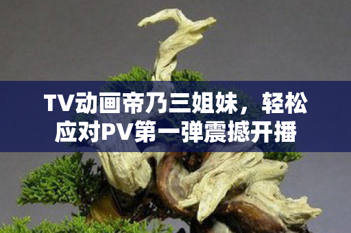 TV动画帝乃三姐妹，轻松应对PV第一弹震撼开播
