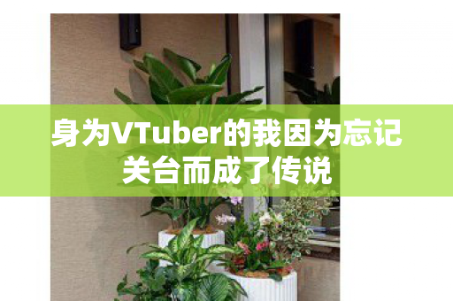 身为VTuber的我因为忘记关台而成了传说