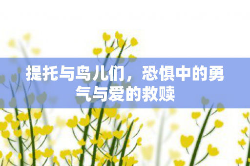 提托与鸟儿们，恐惧中的勇气与爱的救赎