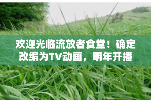 欢迎光临流放者食堂！确定改编为TV动画，明年开播盛况空前！