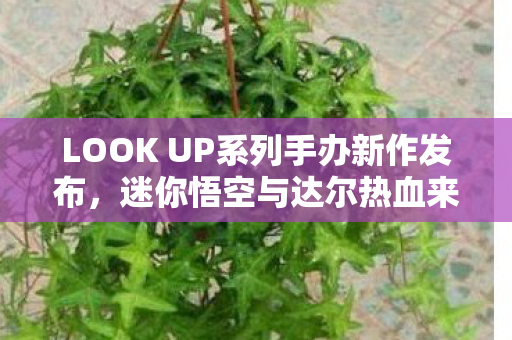 LOOK UP系列手办新作发布，迷你悟空与达尔热血来袭，即将登陆市场
