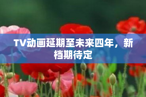TV动画延期至未来四年，新档期待定