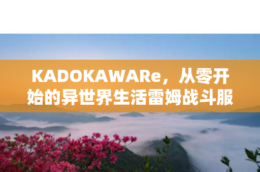 KADOKAWARe，从零开始的异世界生活雷姆战斗服模型赏析