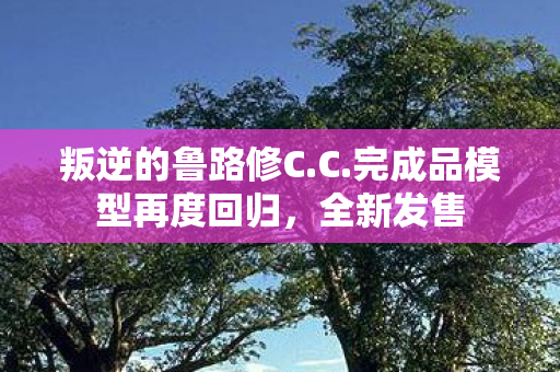 叛逆的鲁路修C.C.完成品模型再度回归，全新发售