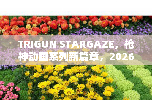 TRIGUN STARGAZE，枪神动画系列新篇章，2026年震撼开播