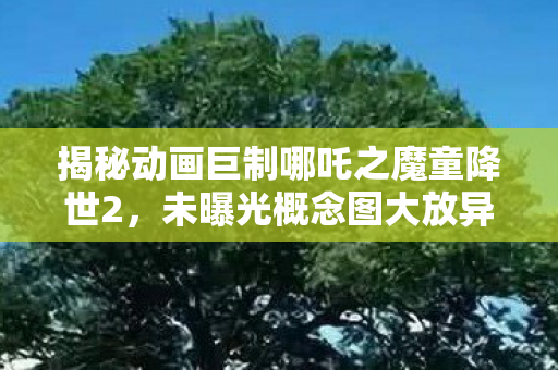 揭秘动画巨制哪吒之魔童降世2，未曝光概念图大放异彩，色彩绚丽惊艳四座！