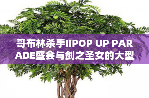哥布林杀手IIPOP UP PARADE盛会与剑之圣女的大型L尺寸展示