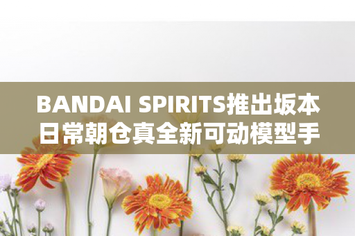BANDAI SPIRITS推出坂本日常朝仓真全新可动模型手办