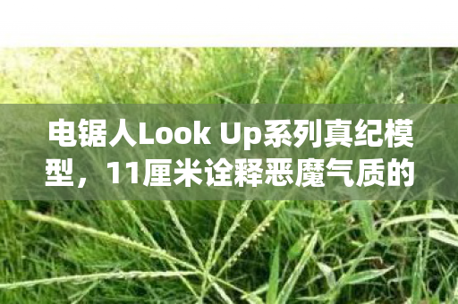 电锯人Look Up系列真纪模型，11厘米诠释恶魔气质的绝美艺术