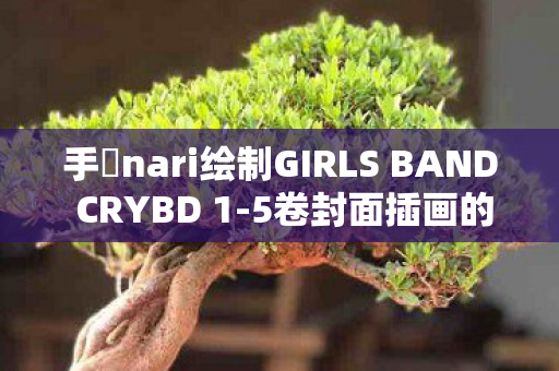 手島nari绘制GIRLS BAND CRYBD 1-5卷封面插画的艺术之旅