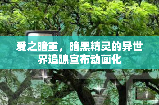 爱之暗重，暗黑精灵的异世界追踪宣布动画化