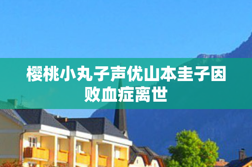 樱桃小丸子声优山本圭子因败血症离世
