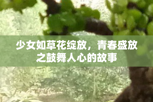 少女如草花绽放，青春盛放之鼓舞人心的故事