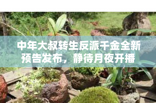 中年大叔转生反派千金全新预告发布，静待月夜开播