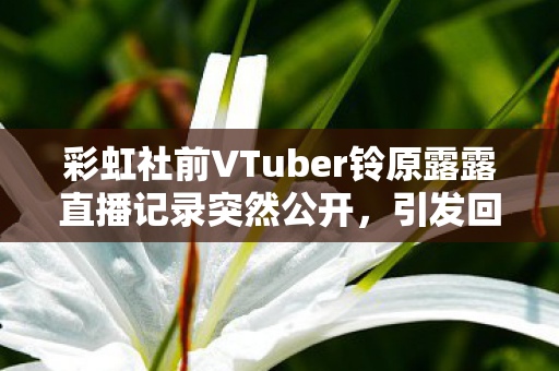彩虹社前VTuber铃原露露直播记录突然公开，引发回归猜测热潮