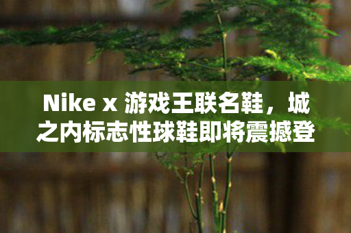 Nike x 游戏王联名鞋，城之内标志性球鞋即将震撼登场