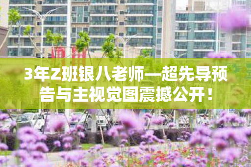 3年Z班银八老师—超先导预告与主视觉图震撼公开！