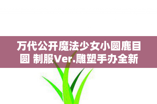 万代公开魔法少女小圆鹿目圆 制服Ver.雕塑手办全新细节