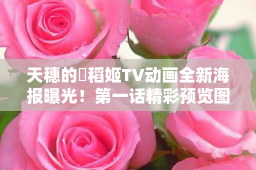 天穗的咲稻姬TV动画全新海报曝光！第一话精彩预览图抢先看