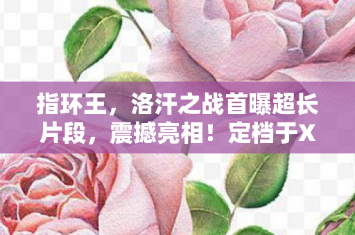 指环王，洛汗之战首曝超长片段，震撼亮相！定档于XX月XX日上映！