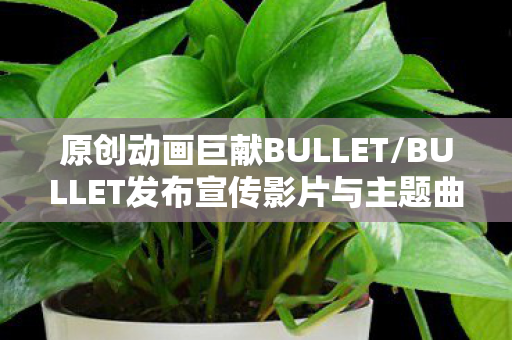 原创动画巨献BULLET/BULLET发布宣传影片与主题曲信息，热血期待！