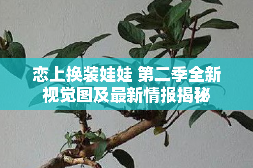 恋上换装娃娃 第二季全新视觉图及最新情报揭秘