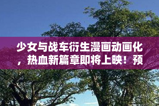 少女与战车衍生漫画动画化，热血新篇章即将上映！预计明年冬季与我们相见