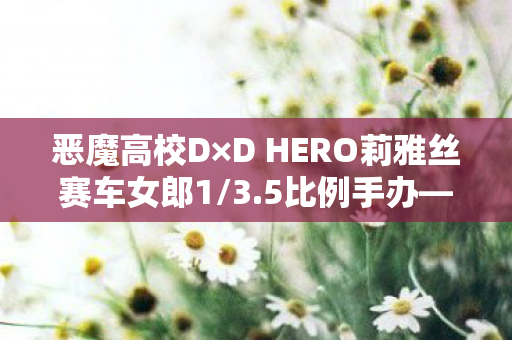 恶魔高校D×D HERO莉雅丝赛车女郎1/3.5比例手办—魅力与速度的完美结合